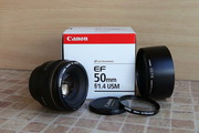 Продам объектив Canon EF 50mm f/1.4 USM в отличном состоянии!